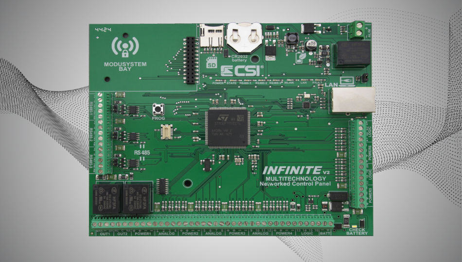 Centrali INFINITE - nuovo circuito 