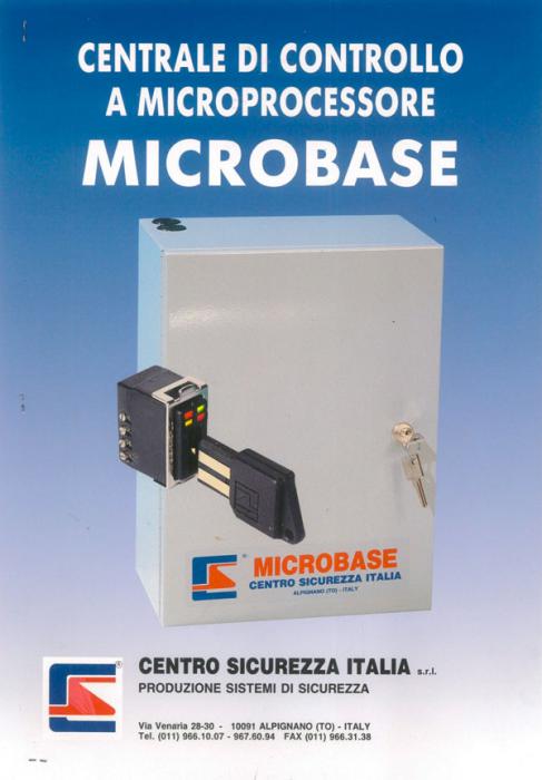 1993 - Nasce MICROBASE, la centrale compatta